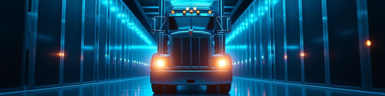 Sophisticated digital security and logistics data protection concept